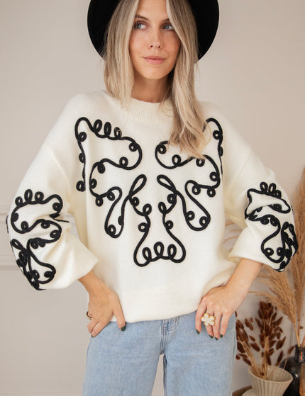 Eleanor Off White - Sweater