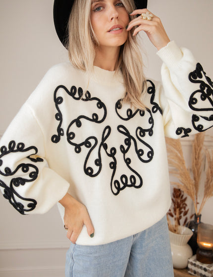 Eleanor Off White - Sweater