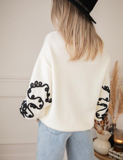 Eleanor Off White - Sweater