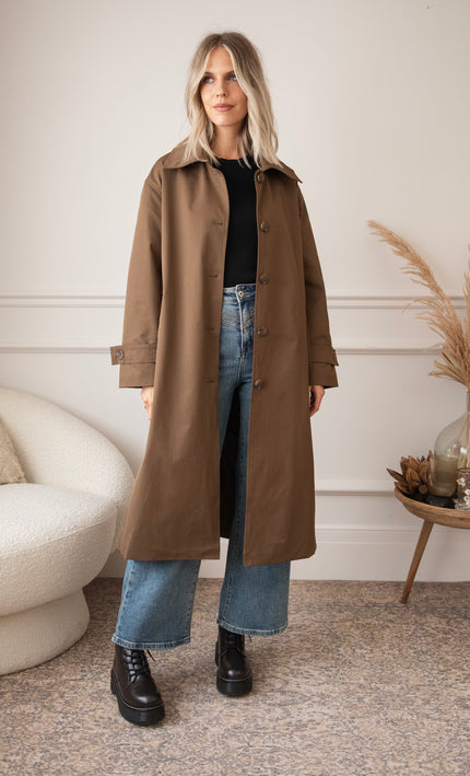 Tilda Trench Brown - Coat