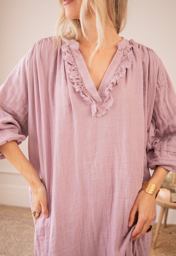 Esmeralda Mauve - Maxi Jurk