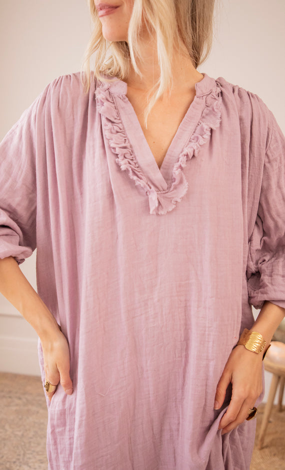 Esmeralda Mauve - Maxi Jurk