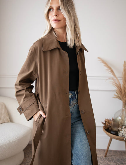Tilda Trench Brown - Coat