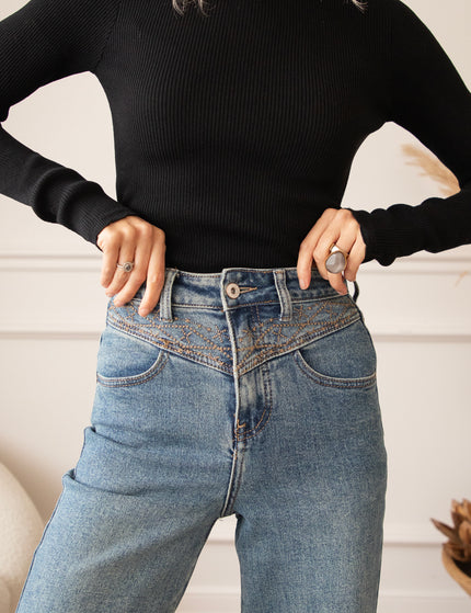 Denim Detaille Cool Blue - Jeans