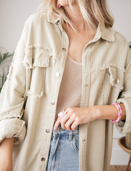 Boho Back Beige - Jacket