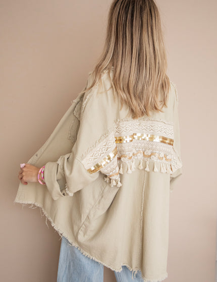 Boho Back Beige - Jacket