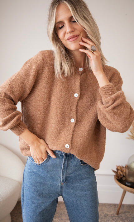 Zaya Caramel - Cardigan