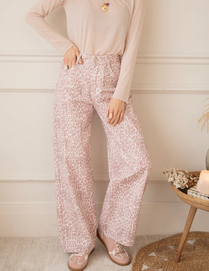 Wild Wide Soft Pink - Jeans
