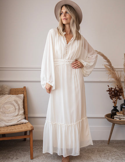 Matilda Off White - Maxi Dress