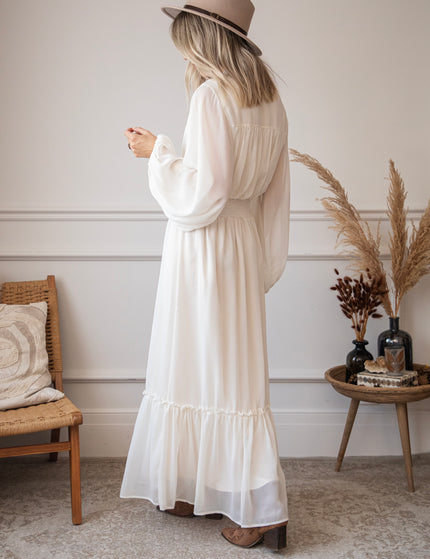 Matilda Off White - Maxi Dress