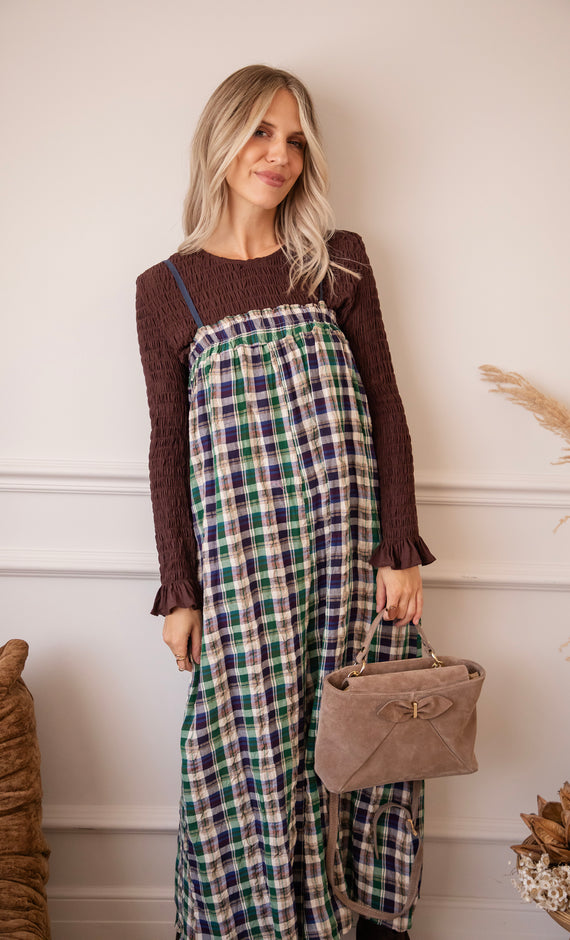 Lumberjack Charm Green/Blue - Jumpsuit