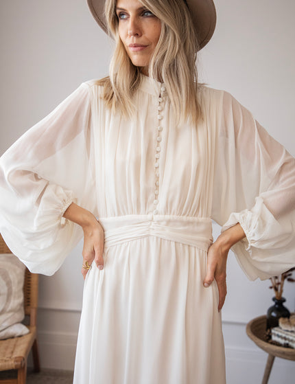 Matilda Off White - Maxi Dress