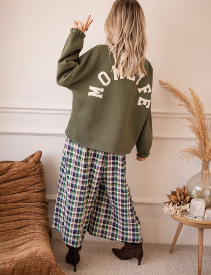 Lumberjack Charm Green/Blue - Jumpsuit
