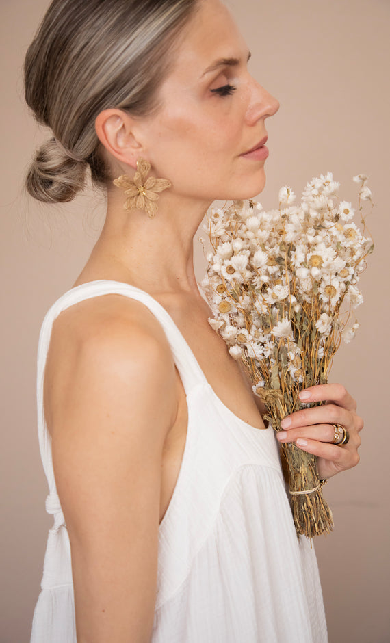 Florescene Brown - Earrings