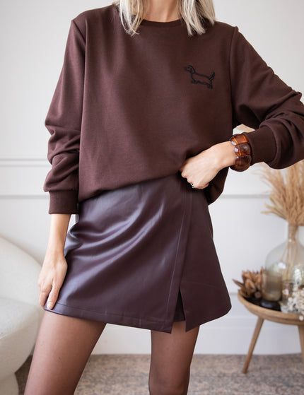 Harper Bordeaux - Skort