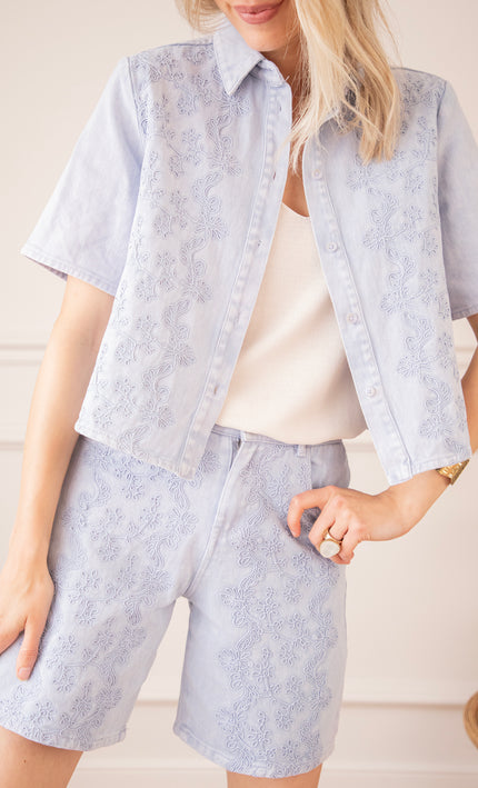 Chrissy Grace Soft Blue - Jacket