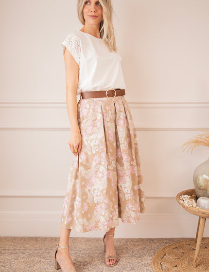 Rock - Flower Pop Wide - Taupe