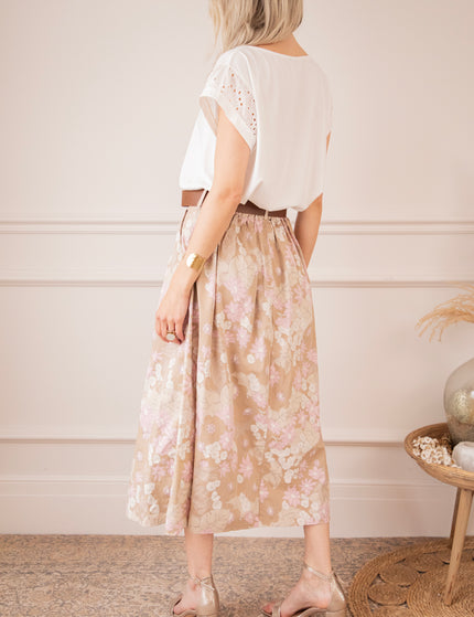 Rock - Flower Pop Wide - Taupe