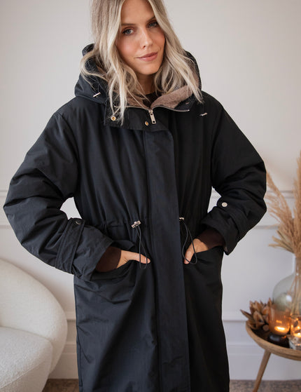 Rain Ready Parka Black - Coat