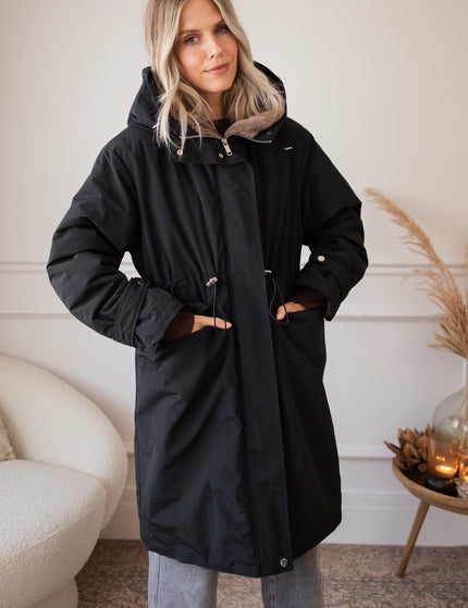 Rain Ready Parka Black - Coat