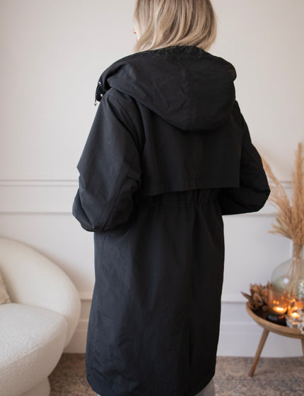 Rain Ready Parka Black - Coat