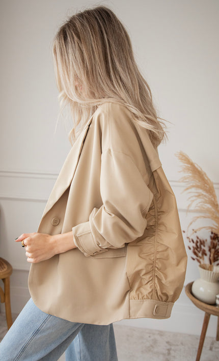 Bomber Blazer Beige - Jacket