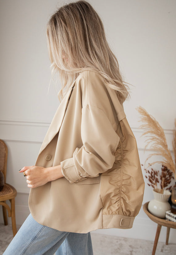 Bomber Blazer Beige - Jacket