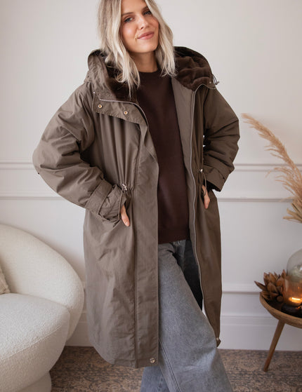 Rain Ready Parka Khaki - Coat