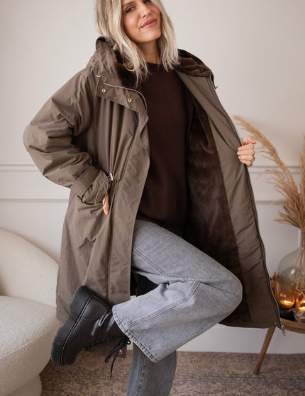 Rain Ready Parka Khaki - Coat