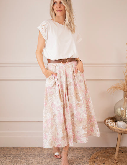 Rock - Flower Pop Wide - Beige