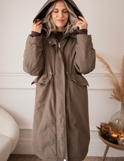 Rain Ready Parka Khaki - Coat