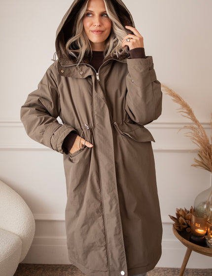 Rain Ready Parka Khaki - Coat