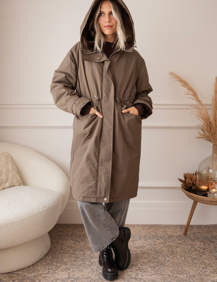 Rain Ready Parka Khaki - Coat