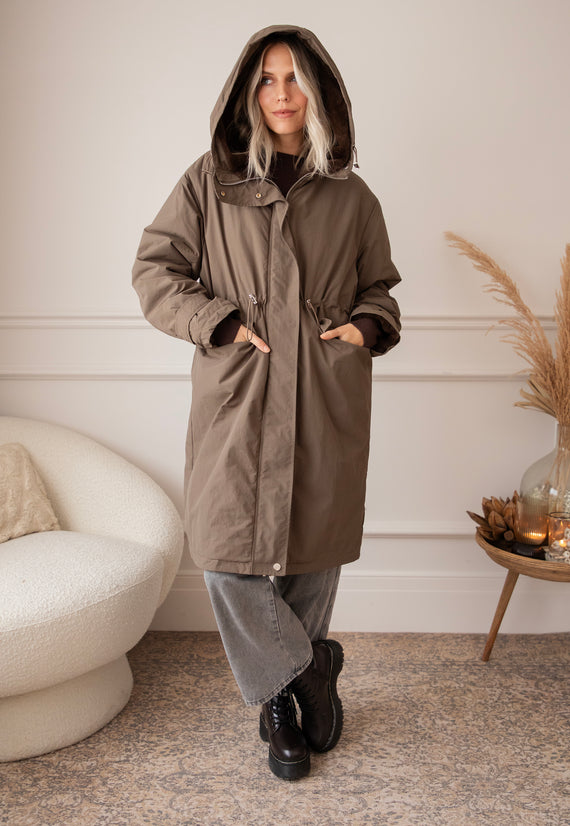 Jacke - Rain Ready Parka - Khaki