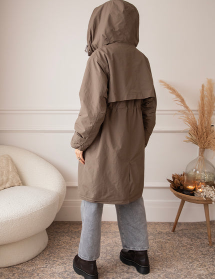 Rain Ready Parka Khaki - Coat