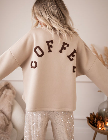 Lily Coffee Beige/Brown - Sweater