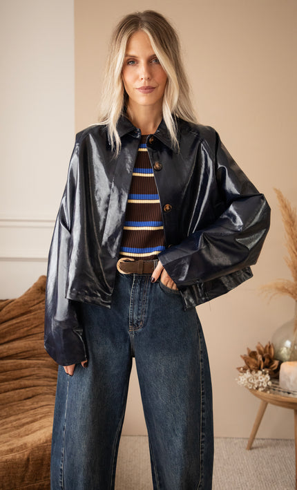 Jacke - Scottie Gloss - Dunkelblau
