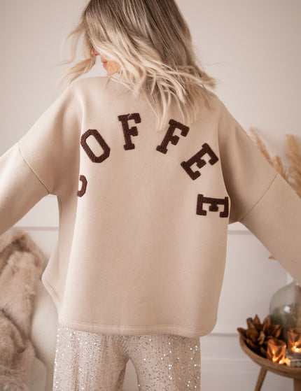 Lily Coffee Beige/Brown - Sweater