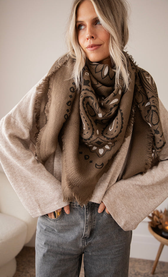 Piper Paisley Brown - Sjaal