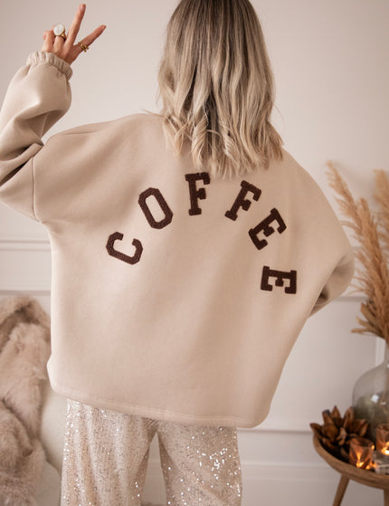 Lily Coffee Beige/Brown - Sweater