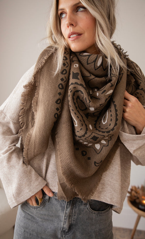 Piper Paisley Brown - Sjaal