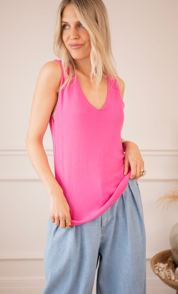 Yuna Fuchsia - Top