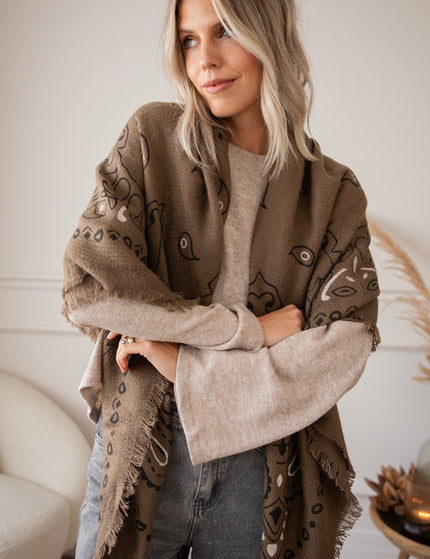 Piper Paisley Brown - Sjaal