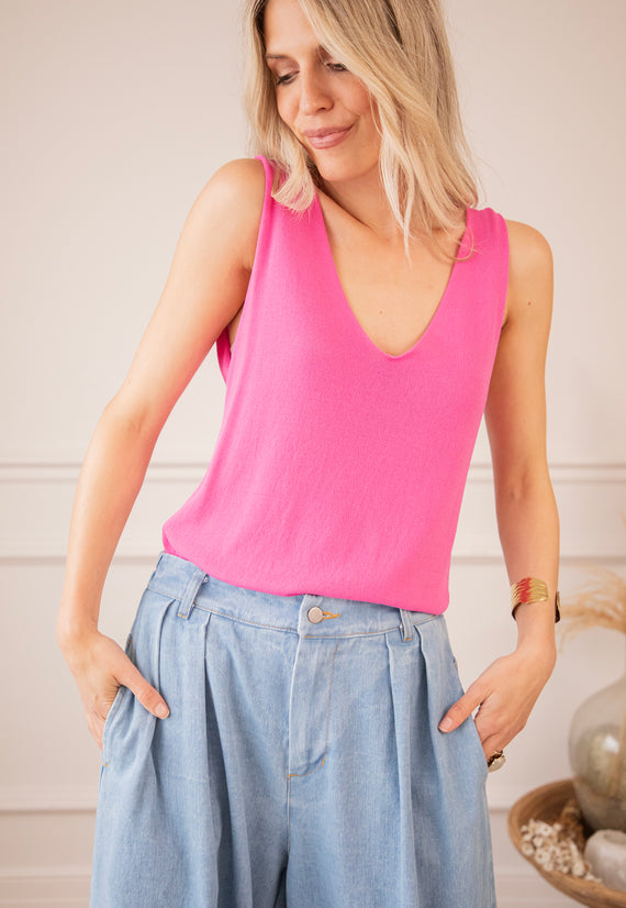 Yuna Fuchsia - Top