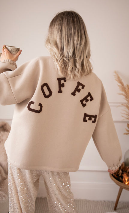 Lily Coffee Beige/Brown - Sweater