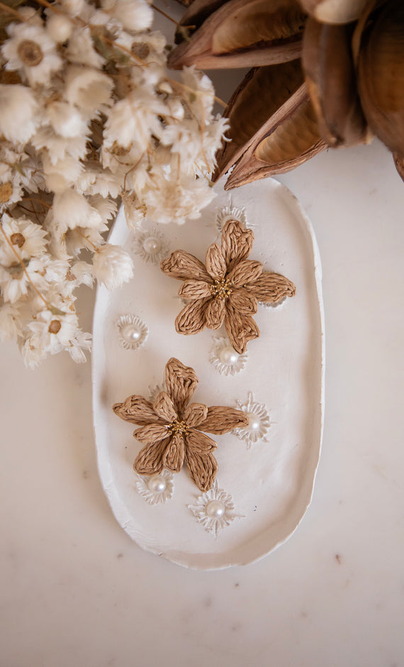 Florescene Brown - Earrings