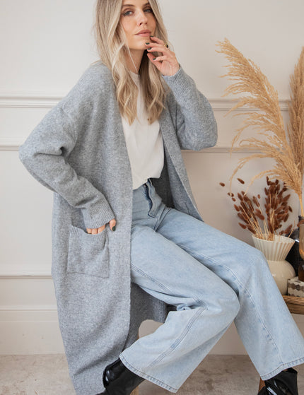 Cozy Times Ahead Grey - Cardigan