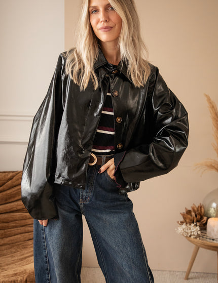 Jacke - Scottie Gloss - Schwarz