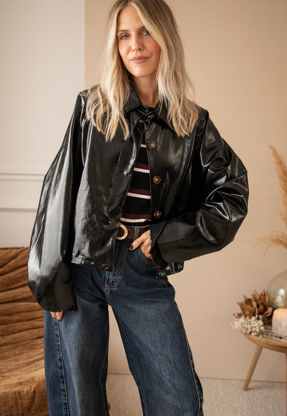 Jacke - Scottie Gloss - Schwarz