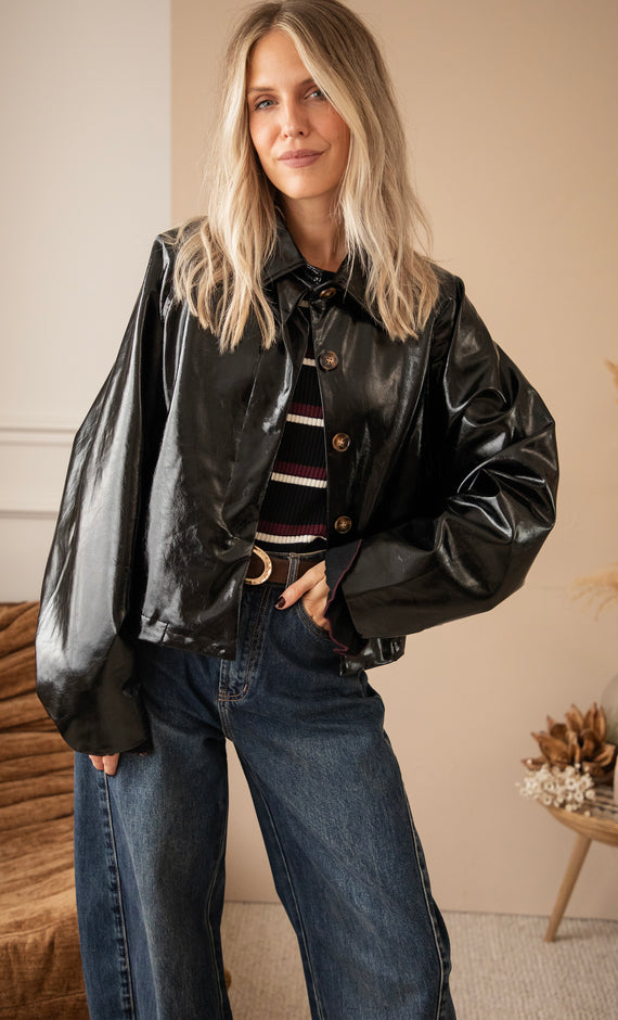 Jacke - Scottie Gloss - Schwarz